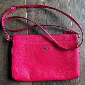 Pink Coach Crossbody Bag